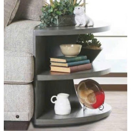 Lane 425258 : Bàn Trang Trí Console, Bán Nguyệt - Xám